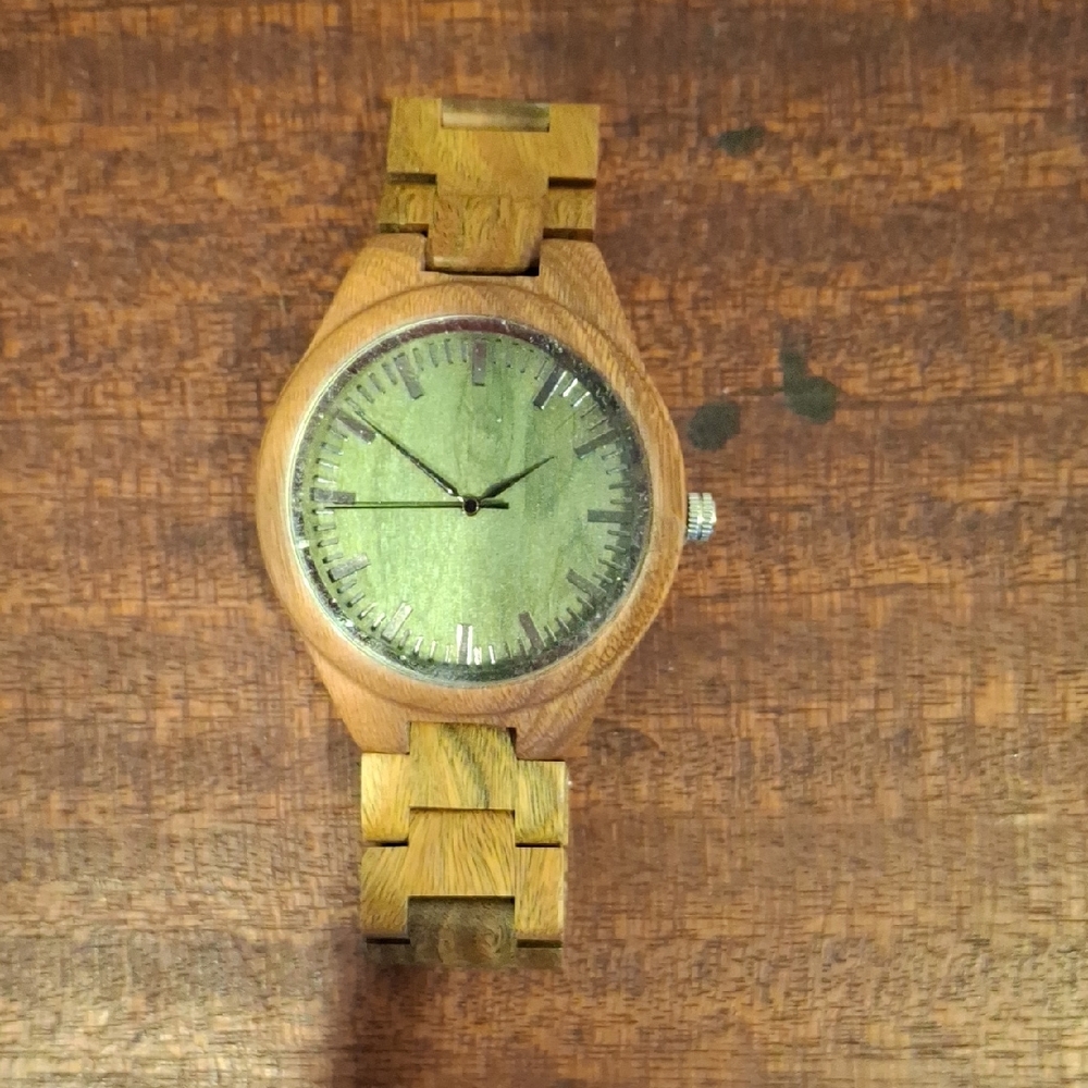 Wooden Analog Watch
